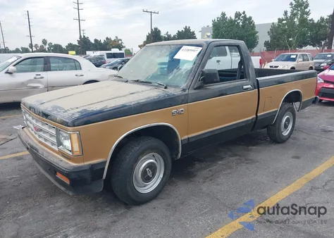 1984 Chevrolet S Truck S10 из США, поврежденный, VIN 1GCCS14B5E8171635